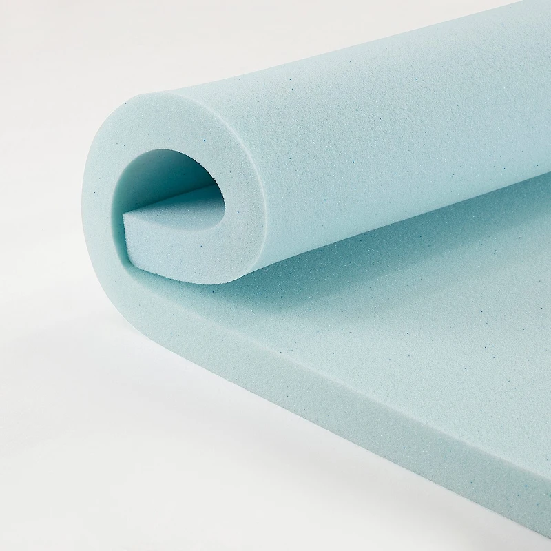 Sweet Home Collection™ Gel Memory Foam 2" Mattress Topper CertiPUR-US Certified