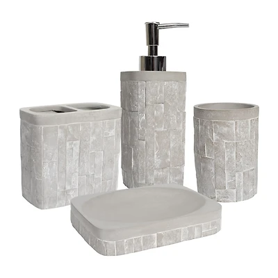 Sweet Home Collection™ Avalon 4-pc. Bath Accessory Set