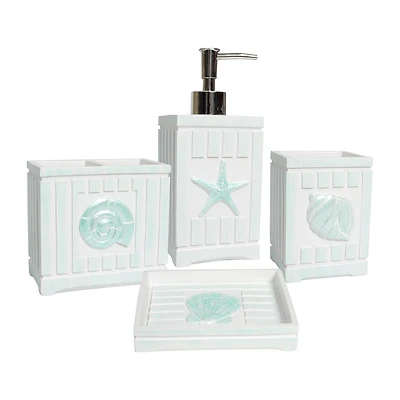 Sweet Home Collection Beach 4-pc. Bath Accessory Set