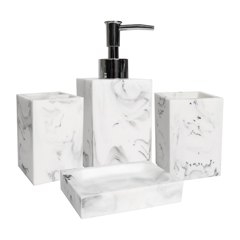 Sweet Home Collection Plaza 4-pc. Bath Accessory Set