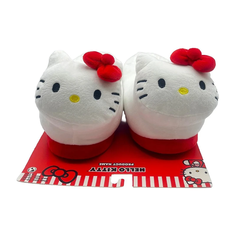 Womens Hello Kitty Slip-On Slippers