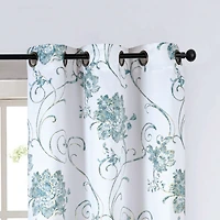 Regal Home Hendrix Grommet Top Blackout Set of 2 Curtain Panel