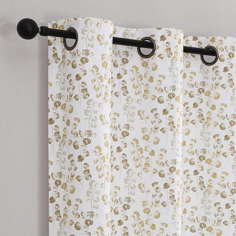 Regal Home Colin Grommet Top Blackout Set of 2 Curtain Panel