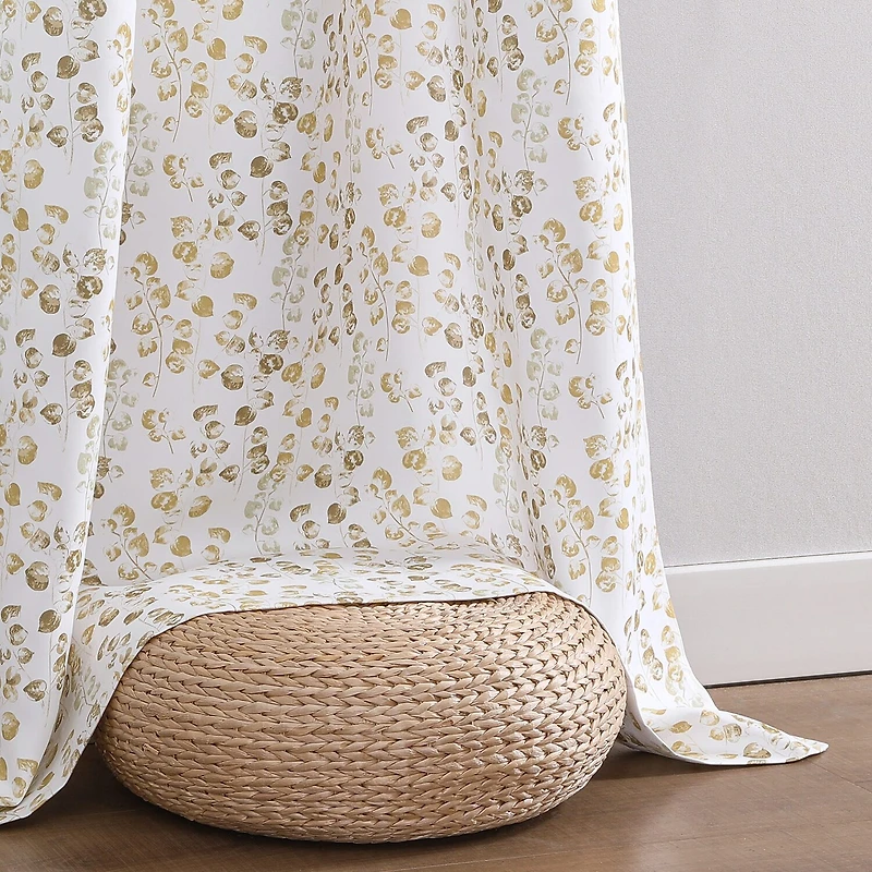 Regal Home Colin Grommet Top Blackout Set of 2 Curtain Panel