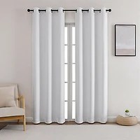 Sarah Grommet Top Blackout Set of 2 Curtain Panel