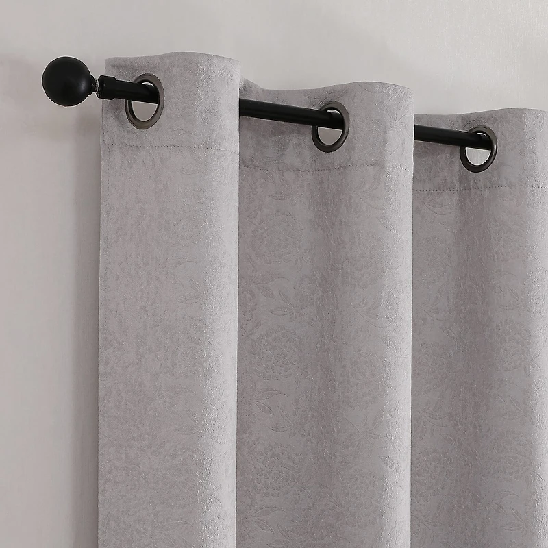 Sarah Grommet Top Blackout Set of 2 Curtain Panel