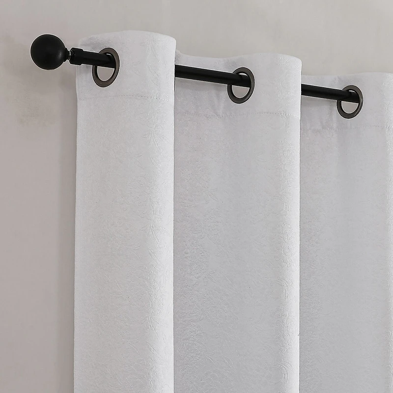 Sarah Grommet Top Blackout Set of 2 Curtain Panel