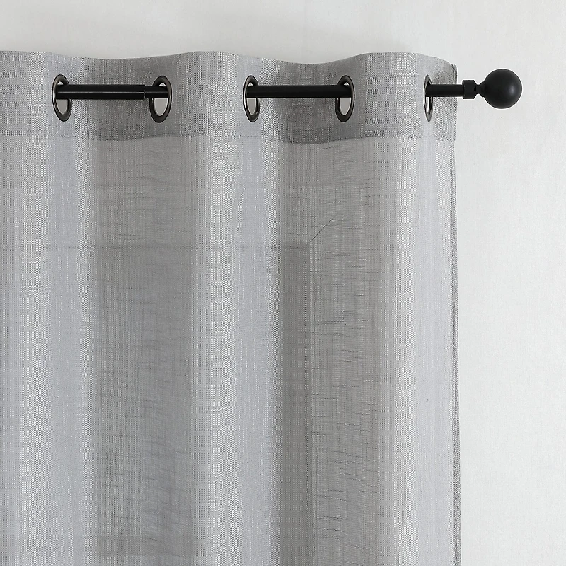 Newton Grommet Top Sheer Set of 2 Curtain Panel