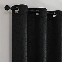 Ansel Grommet Top Blackout Set of 2 Curtain Panel