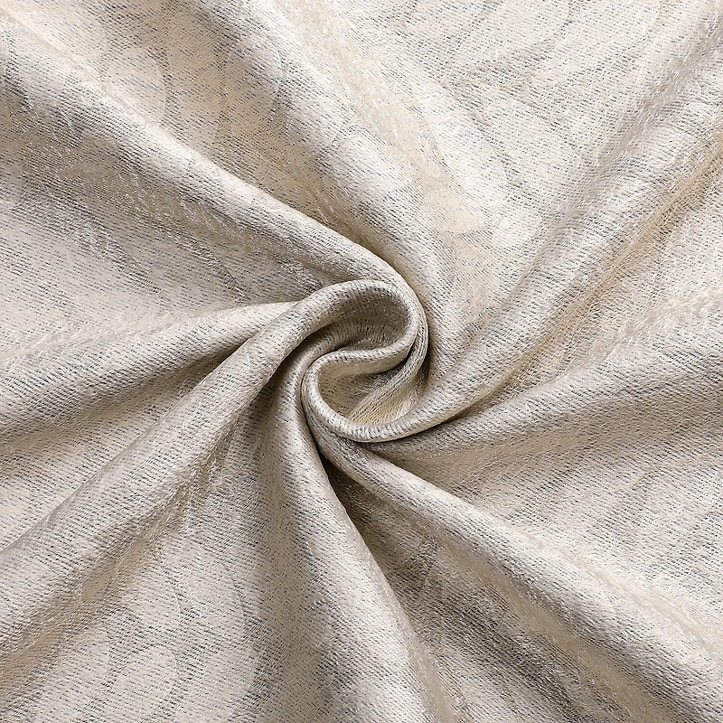 Regal Home Joelle Embossed Grommet Top Energy Saving Blackout Set of 2 Curtain Panel