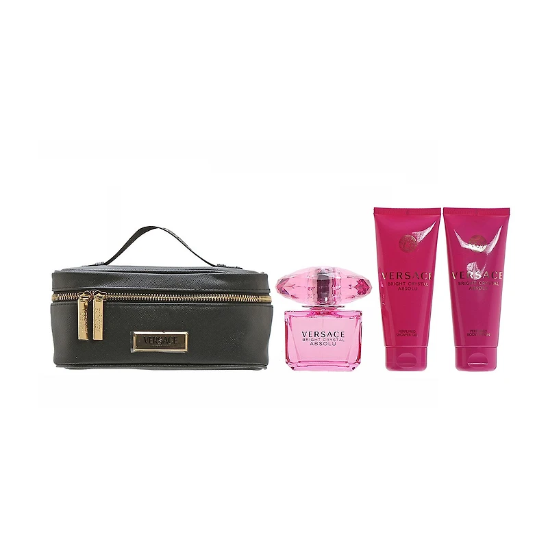 Versace Bright Crystal Absolu 4-Pc Gift Set Perfume Set