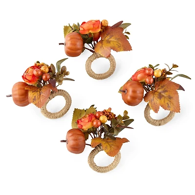 Linden Street Terra Harvest 4-pc. Napkin Rings