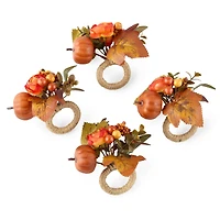 Linden Street Terra Harvest 4-pc. Napkin Rings