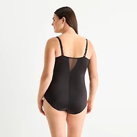 Ambrielle Sheer Shaping Bodysuit