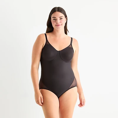 Ambrielle Sheer Shaping Bodysuit