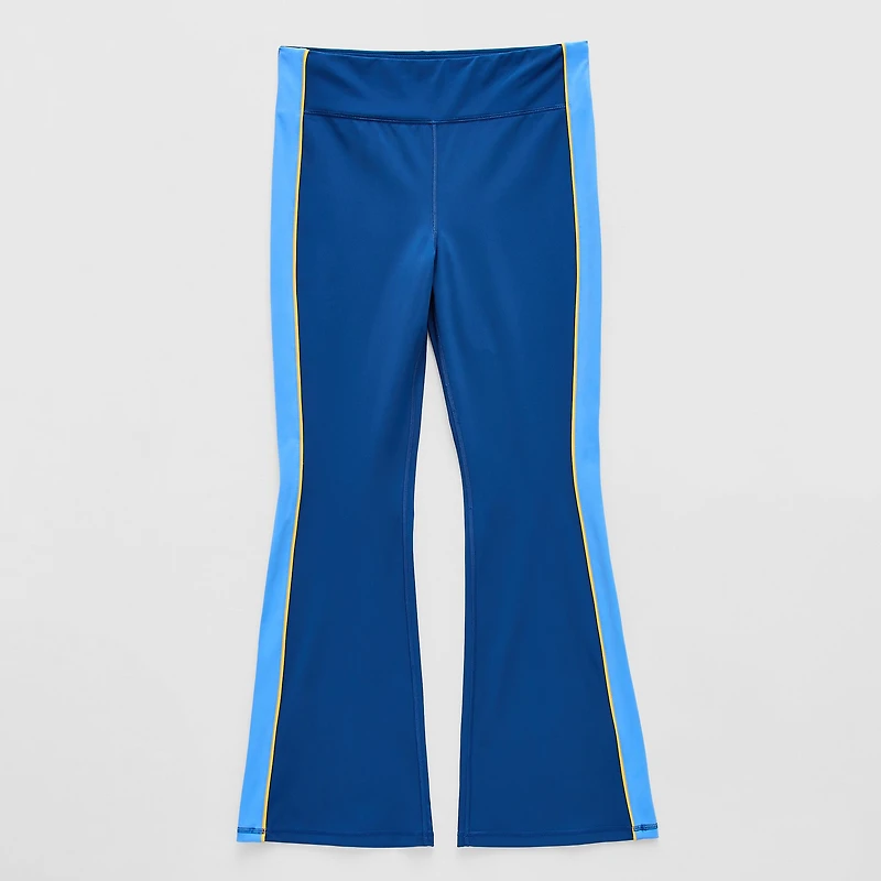 Xersion Little & Big Kid Girls Quick Dry High Rise Flare Regular Fit Pull-On Pant