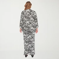 White Mark 2-pc. Floral Pant Set-Plus
