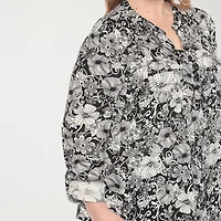 White Mark 2-pc. Floral Pant Set-Plus