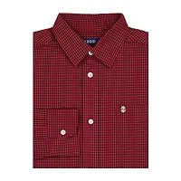 IZOD Little & Big Kid Boys Point Collar Long Sleeve Dress Shirt