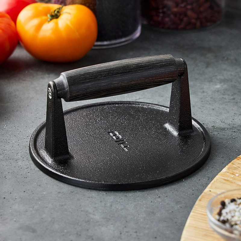 Bobby Flay Cast Iron 16.5" Grill Pan