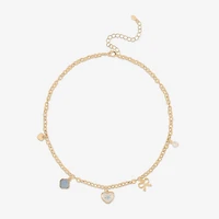 Bijoux Bar Womens 16 Inch Link Chain Necklace