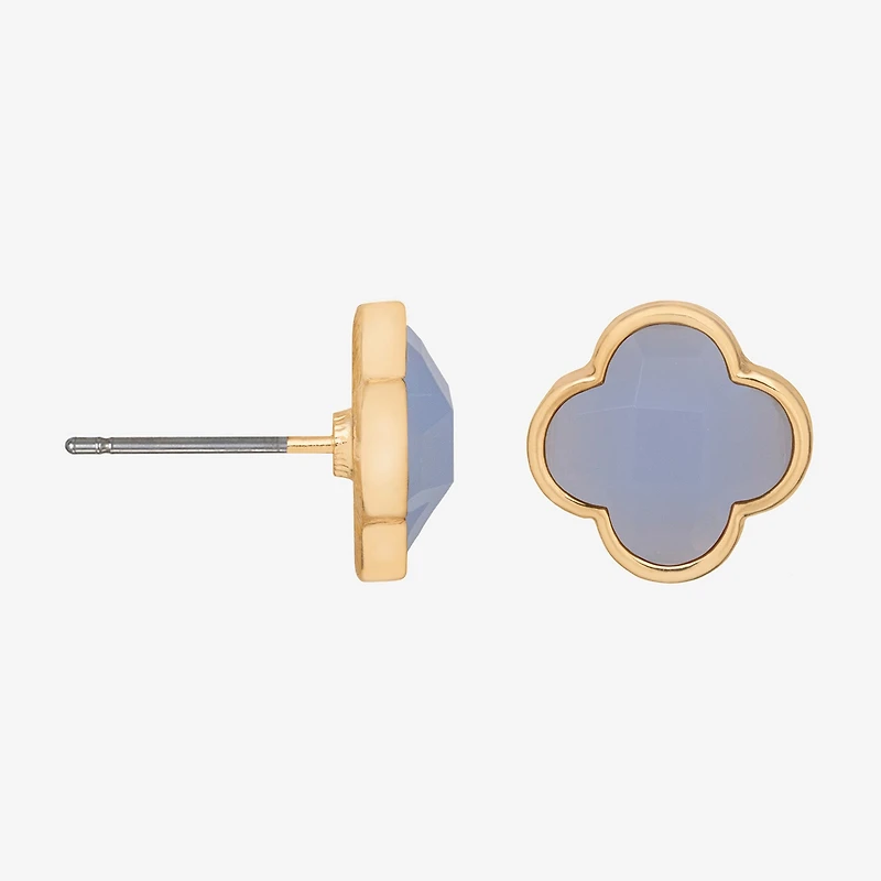 Bijoux Bar 10.4mm Clover Stud Earrings