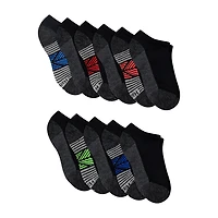 Hanes Little & Big Kid Boys 10+1 Bonus Pairs No Show Socks