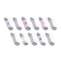 Hanes Little & Big Kid Boys 11 Pair No Show Socks