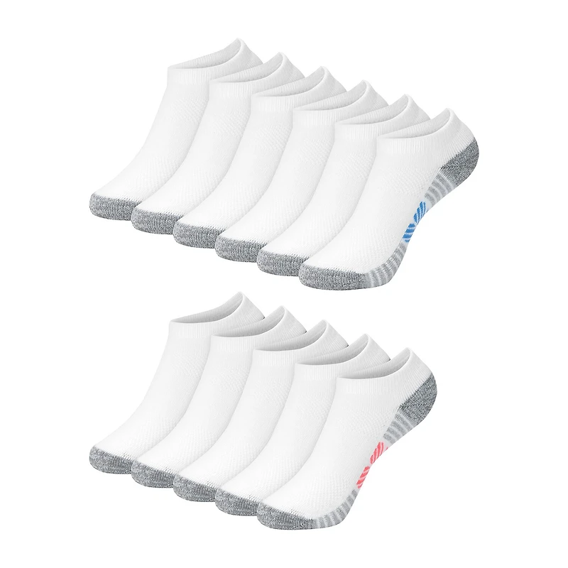 Hanes Little & Big Kid Boys 11 Pair No Show Socks