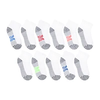 Hanes Little & Big Kid Boys Breathable 10+1 Bonus Pairs Quarter Ankle Socks