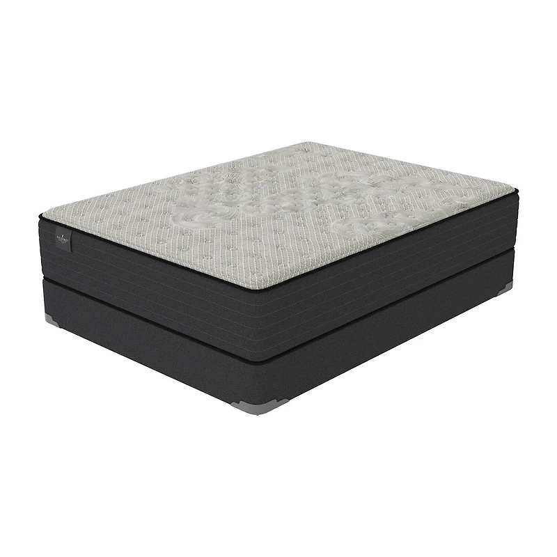 Fieldcrest Legacy 12.5" Hybrid Plush Tight Top - Mattress + Box Spring