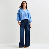 St. John's Bay Womens High Rise Regular Fit Jean
