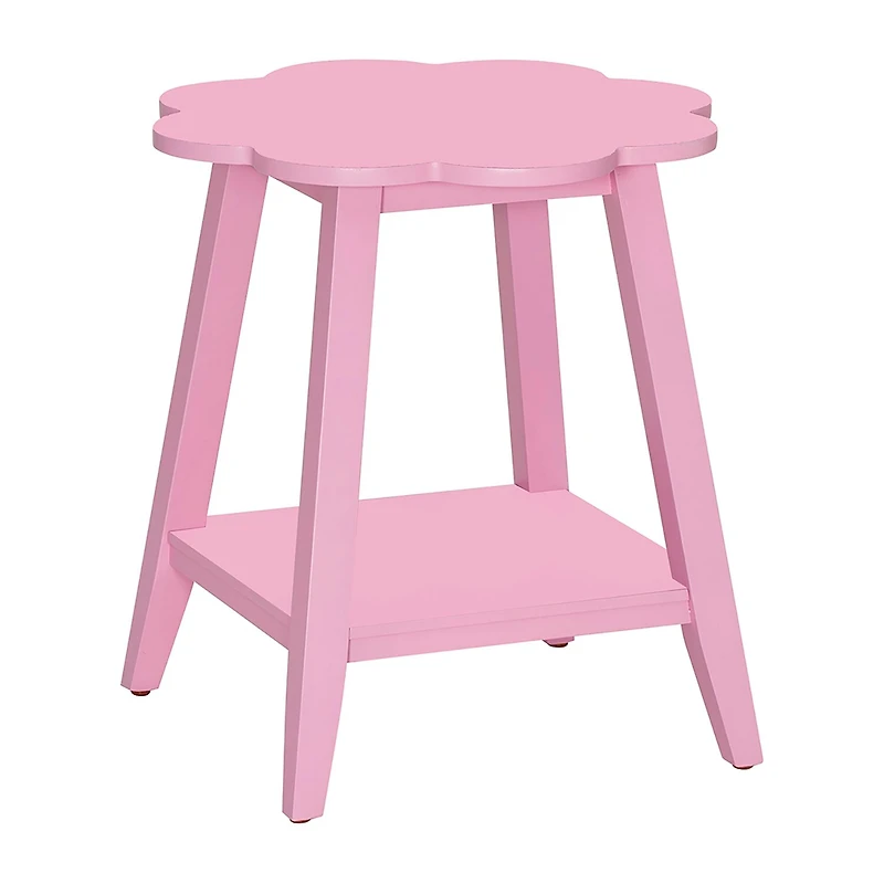 Linon Natalia Flower Side Table