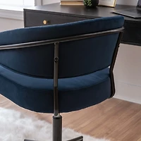 Linon Prestwick Rolling Office Chair