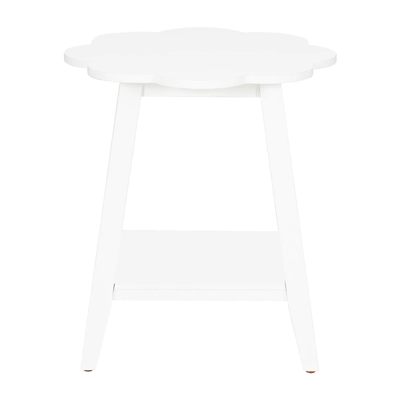 Linon Natalia Flower Side Table