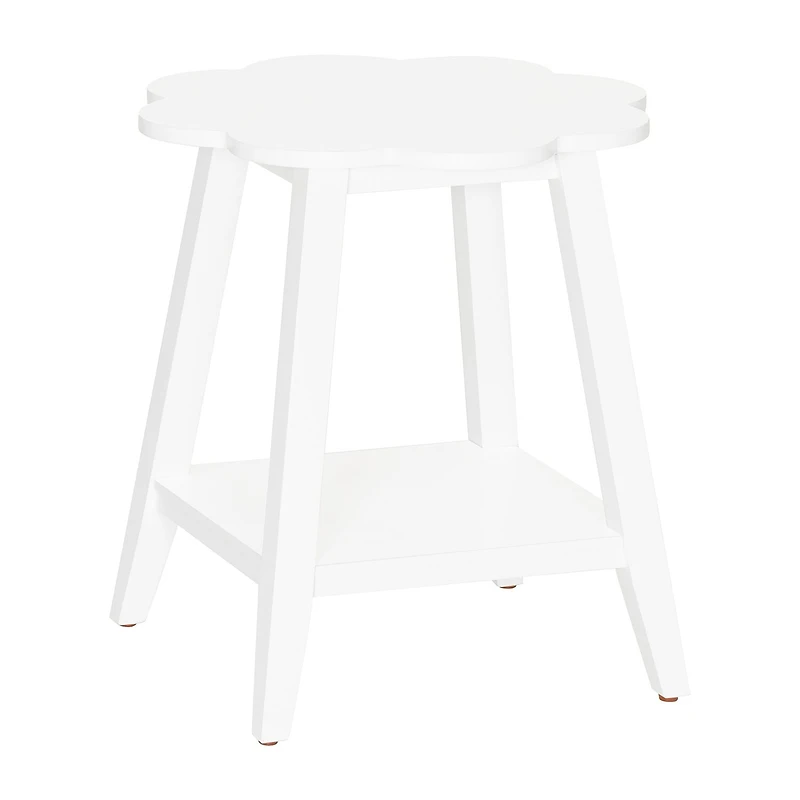 Linon Natalia Flower Side Table