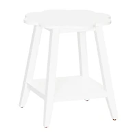 Linon Natalia Flower Side Table