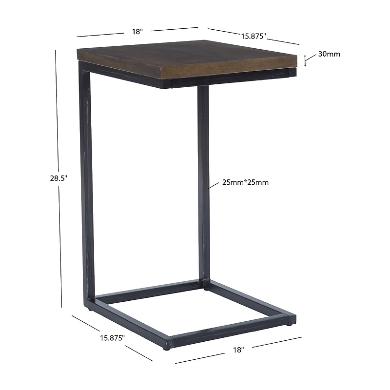 Linon Braniff End Table