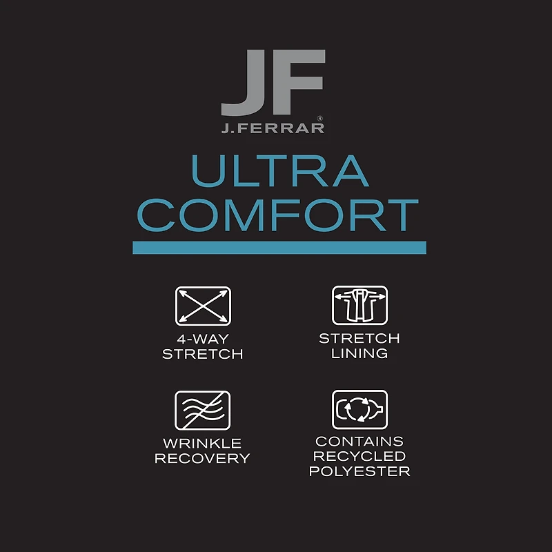 J. Ferrar Mens Ultra Comfort Tux Stretch Fabric Classic Fit Tuxedo Jacket