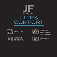 J. Ferrar Ultra Comfort Mens Stretch Fabric Slim Fit Flat Front Suit Pant