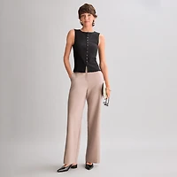 a.n.a Womens Crew Neck Sleeveless Vest