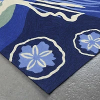 Liora Manne Capri Jelly Fish Hand Tufted Rectangular Rugs