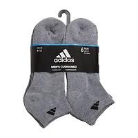 adidas Mens 6 Pair Low Cut Socks