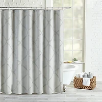 CHF Lattice Shower Curtain