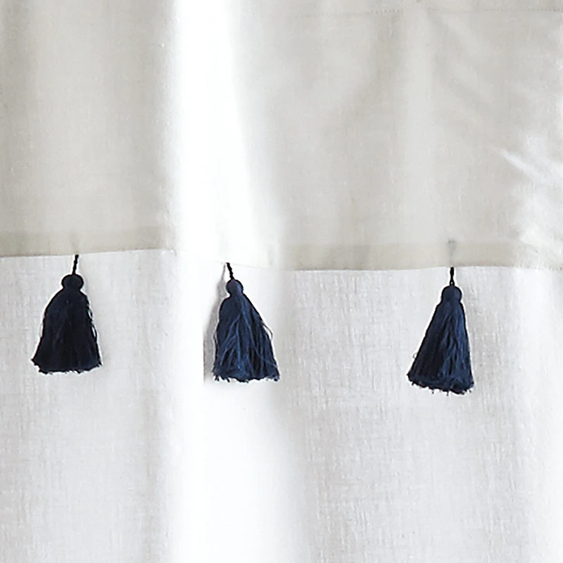 CHF Panama Stripe Shower Curtain