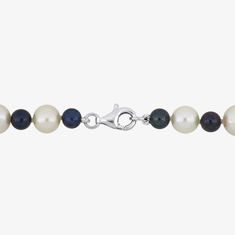 Mens Sterling Silver 20 Inch Strand Necklace
