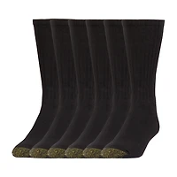 Gold Toe Harrington Mens 6 Pair Crew Socks