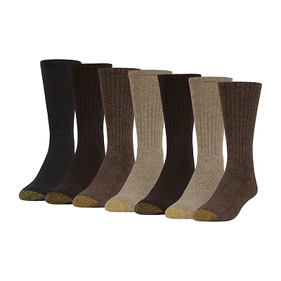 Gold Toe Harrington Bonus Pack Mens 7 Pair Crew Socks