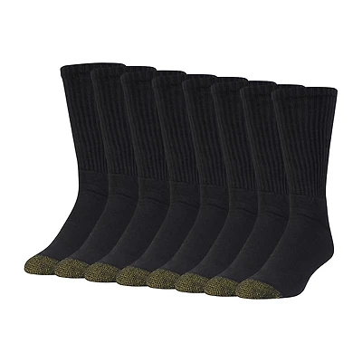 Gold Toe Athletic Sport Bonus Pack Mens 8 Pair Crew Socks