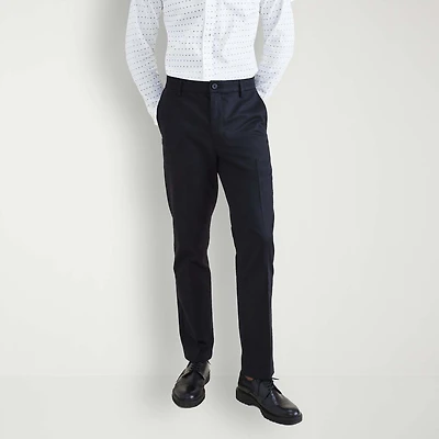 Dockers Signature Iron Free With Stain Defender Mens COMFORT WAISTBAND Slim Fit Flat Front Pant